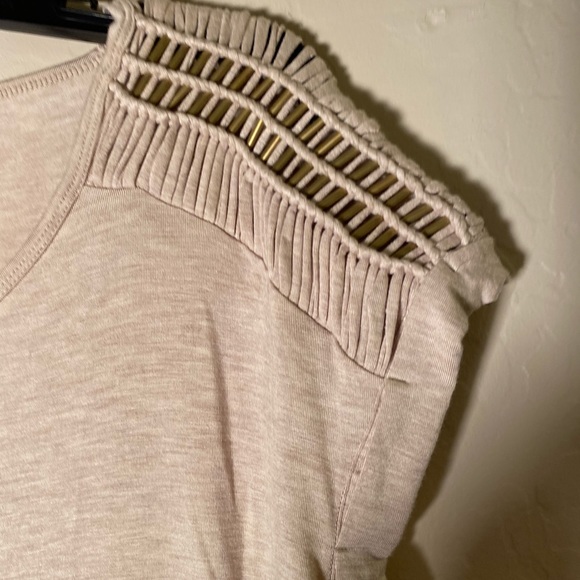 Rose & Olive cream boho styled tee shirt top - Picture 4 of 7